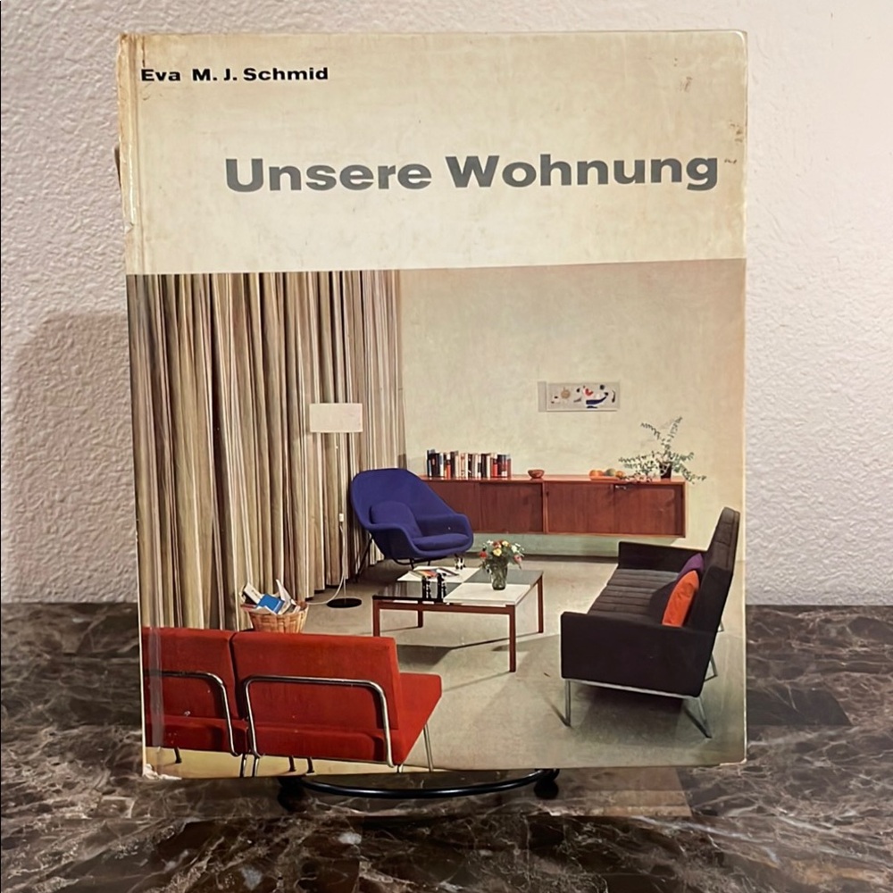 Vintage (1960. 1963) Modern Home Decor Book in German